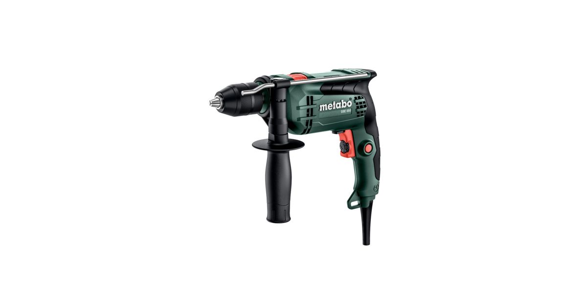 Perceuse à Percussion SBE 650 Metabo Efficace pour Tous Travaux