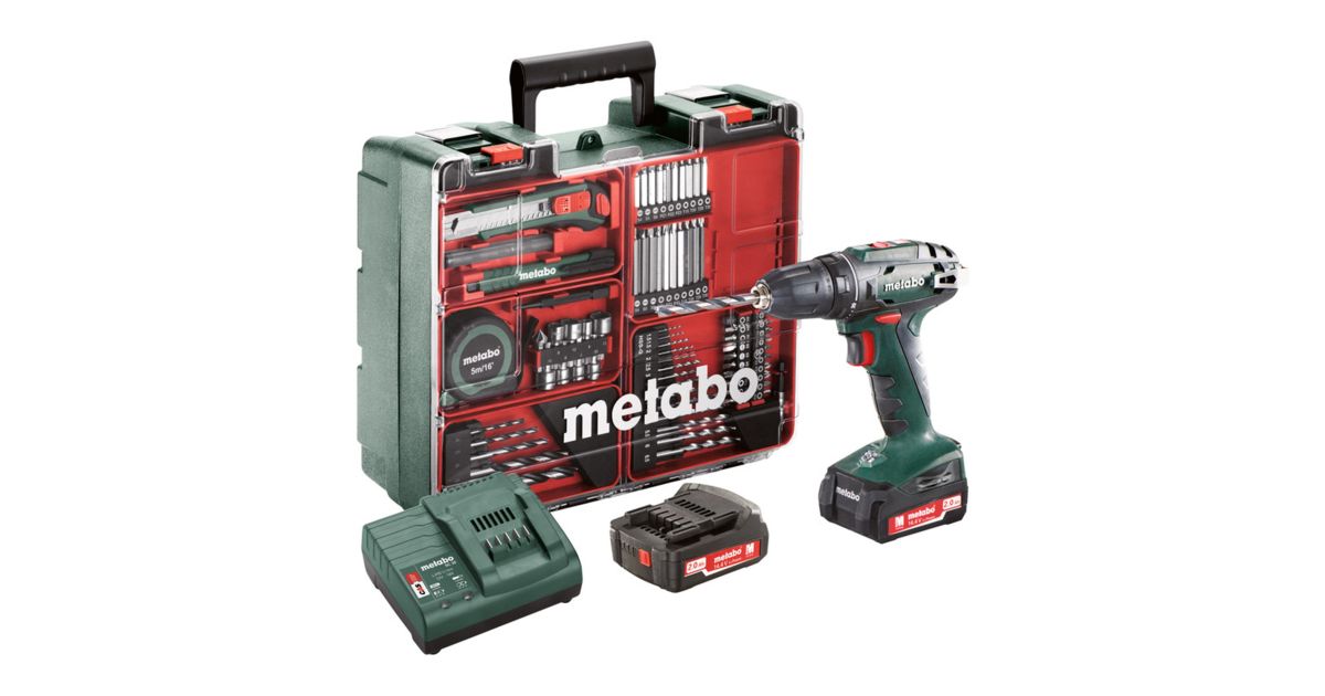 Perceuse Visseuse Bs Set Metabo Compacte Ergonomique Linstashop