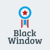 Black window